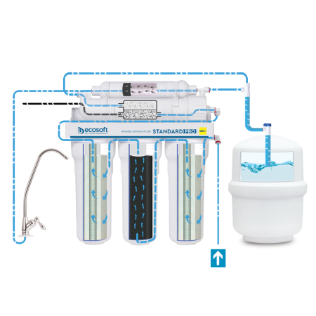 RO Ecosoft Standard Pro sa pumpom (MO550MP)