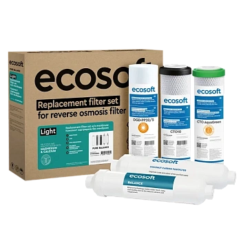 Set zamenskih filtera Ecosoft PURE Balance Light (bez membrane)